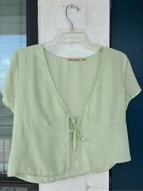 Tie Front Blouse